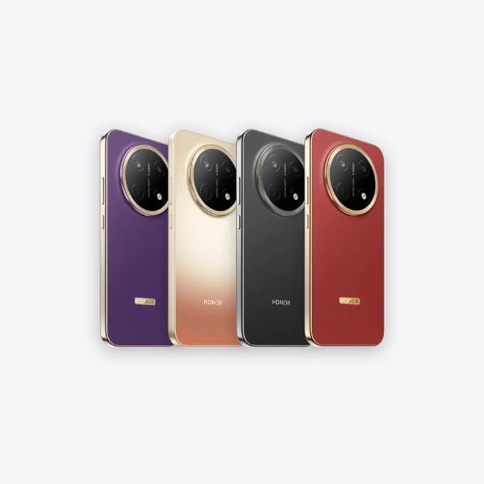 HONOR X9e Pro in Purple, Gold, Black and Brown