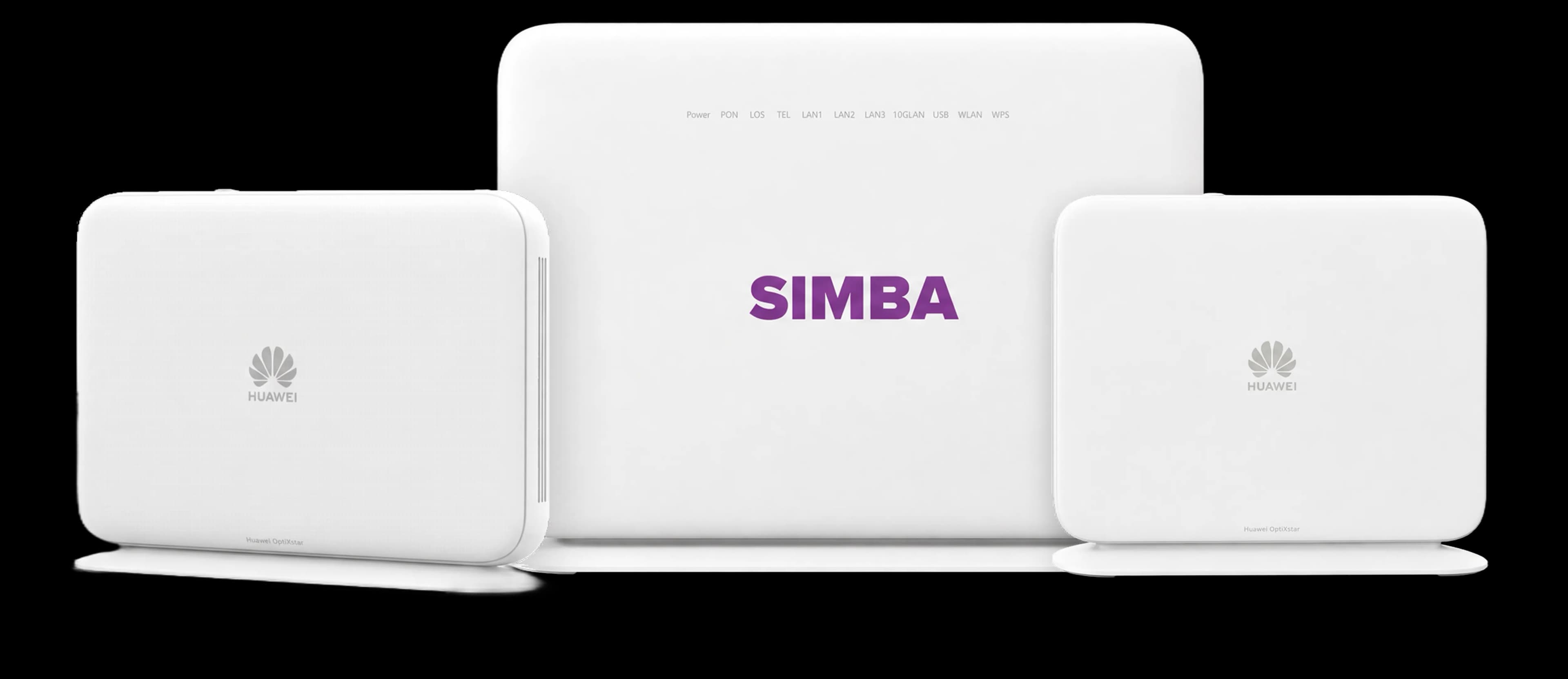 Premium Huawei WiFi 7 Mesh System — WiFi 7 ONR with two Huawei OptiXstar WiFi 7 routers