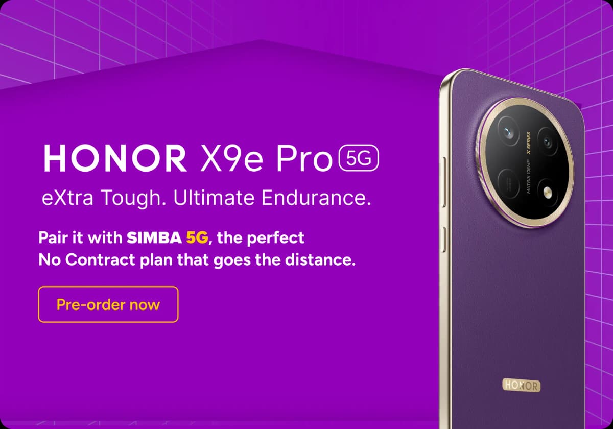 Pre-order HONOR X9e Pro with SIMBA 5G for freebies worth $730