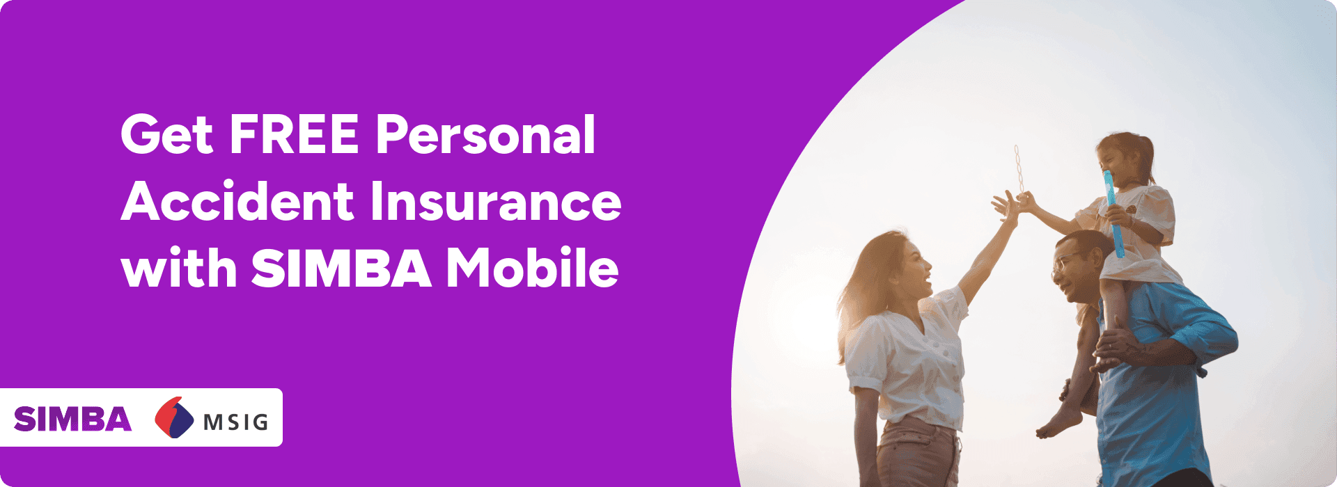 Get FREE Personal Accident Insurance with SIMBA Mobile