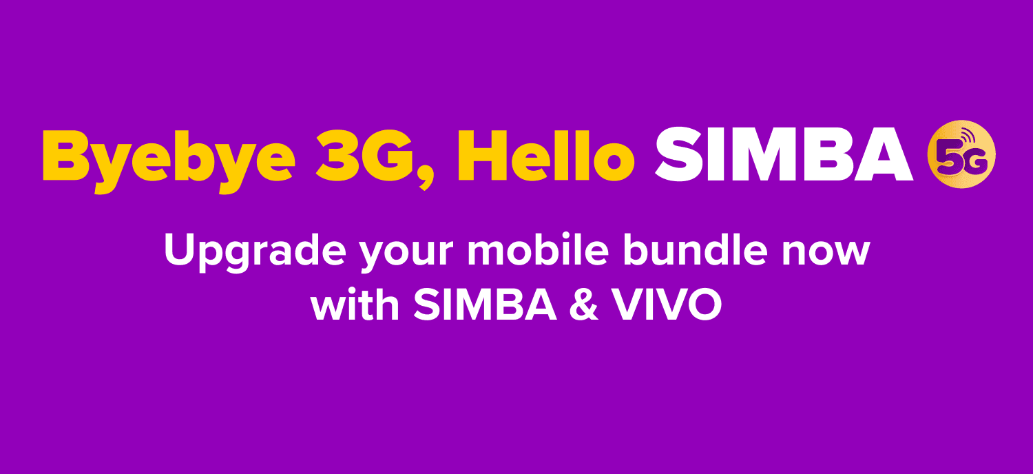 Byebye 3G, Hello SIMBA 5G