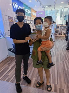 HUAT with SIMBA prize winner