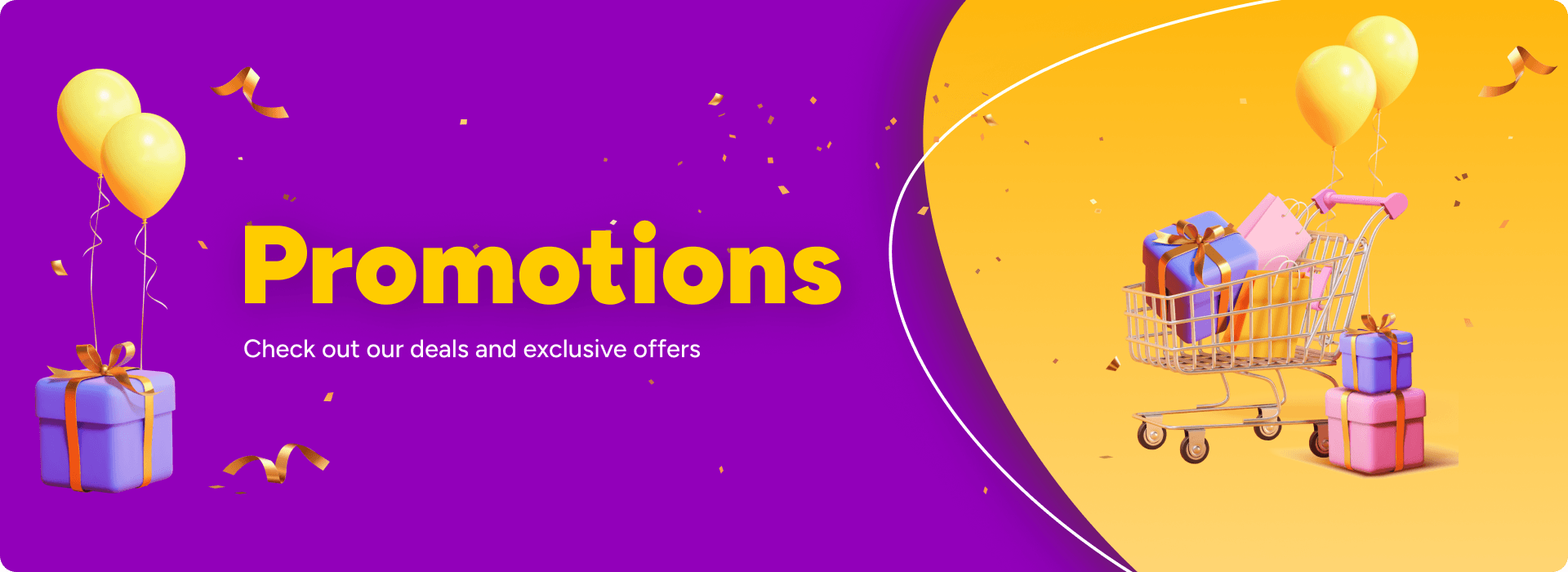 Promotions — Check out our deals and exclusive offers